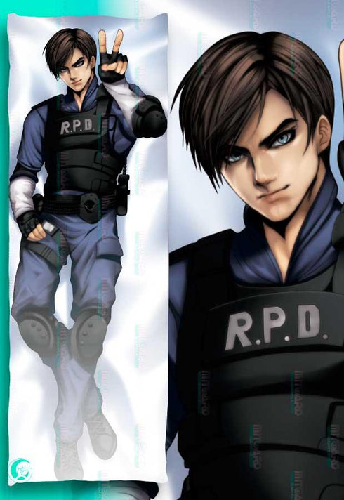 Leon Scott Kennedy V4 Body pillow case RESIDENT EVIL Mitgard-Knight